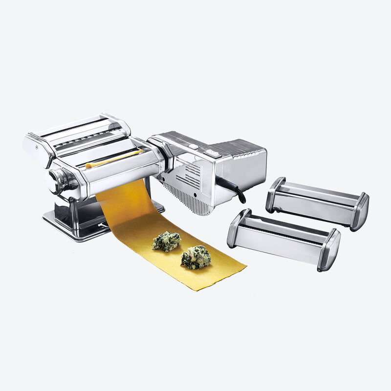 5-tlg Nudelmaschinen-Set: Schnell kstliche frische Pasta selber machen