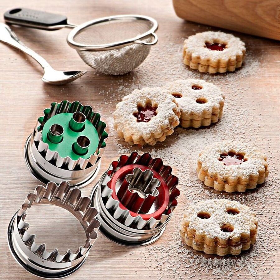 Ausstecher-Set für original Linzer Plätzchen - Hagen Grote Shop