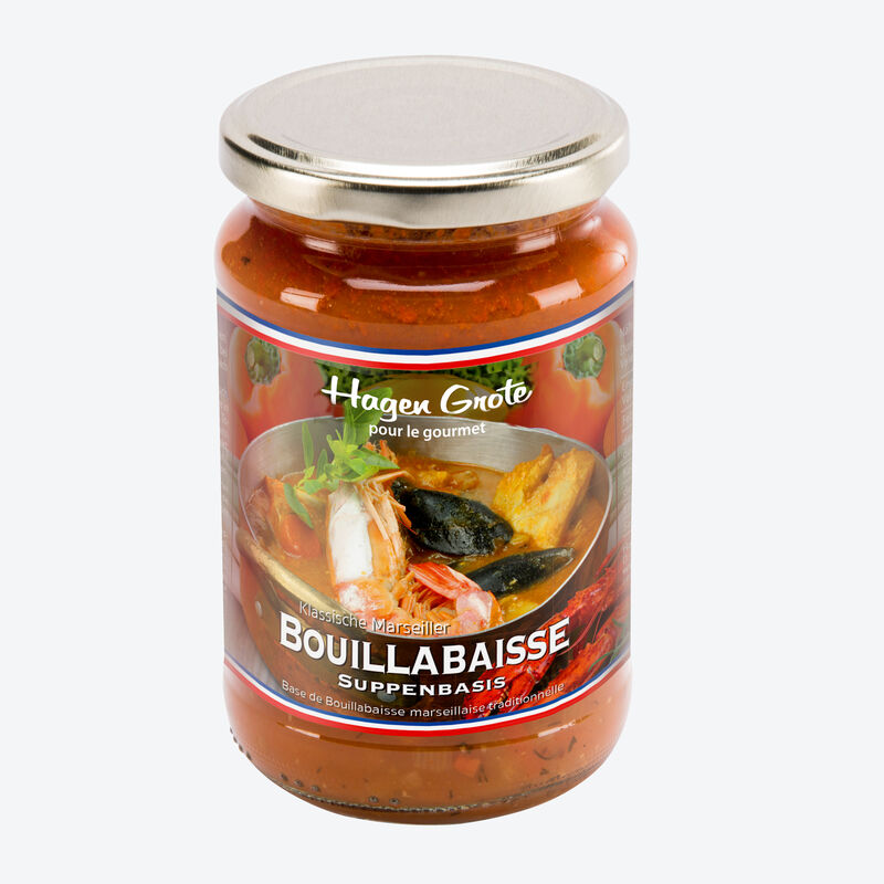 Klassische Marseiller Bouillabaisse-Suppenbasis erfllt hchste kulinarische Ansprche