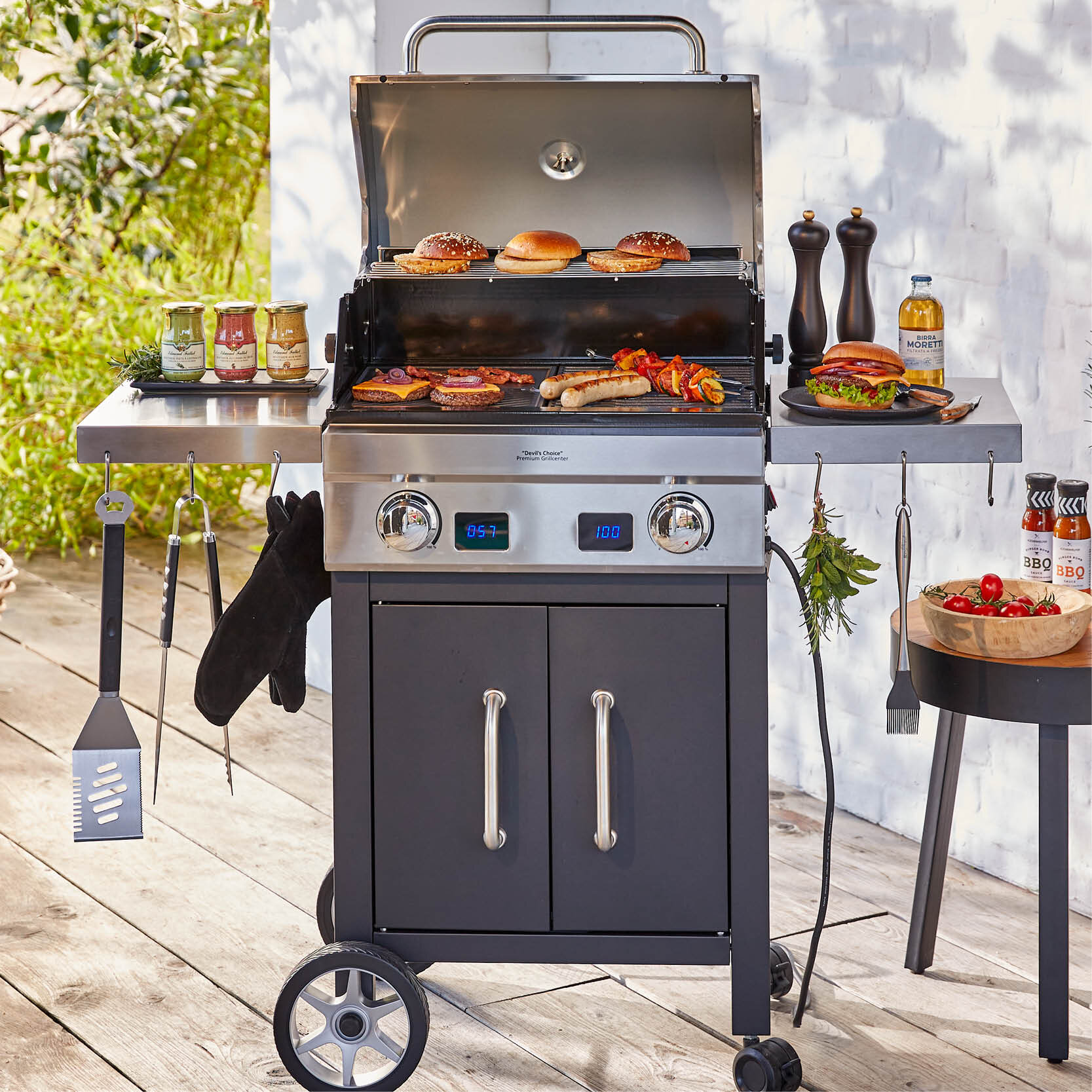 Perfekter Grillabend