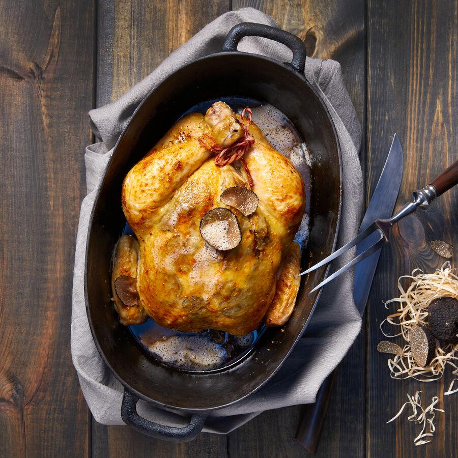   Gegrilltes Trffel-Hhnchen