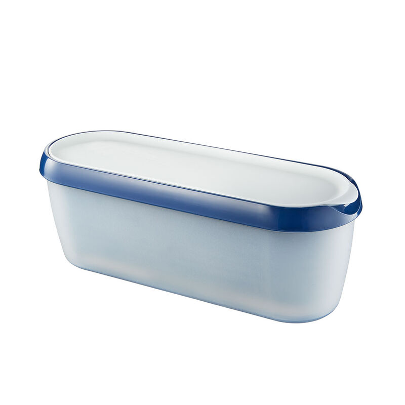  Speiseeisbehälter mit Deckel: 1,2 Liter Eis platzsparend lagern