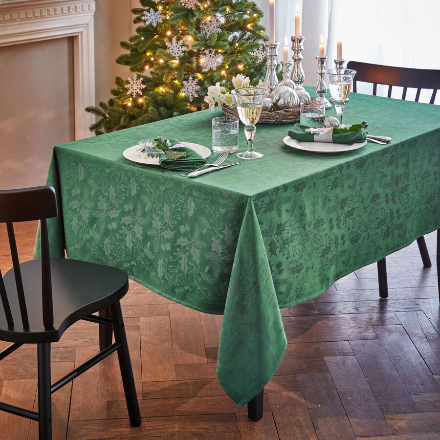   Tischdecke: Jacquard-Tischwsche