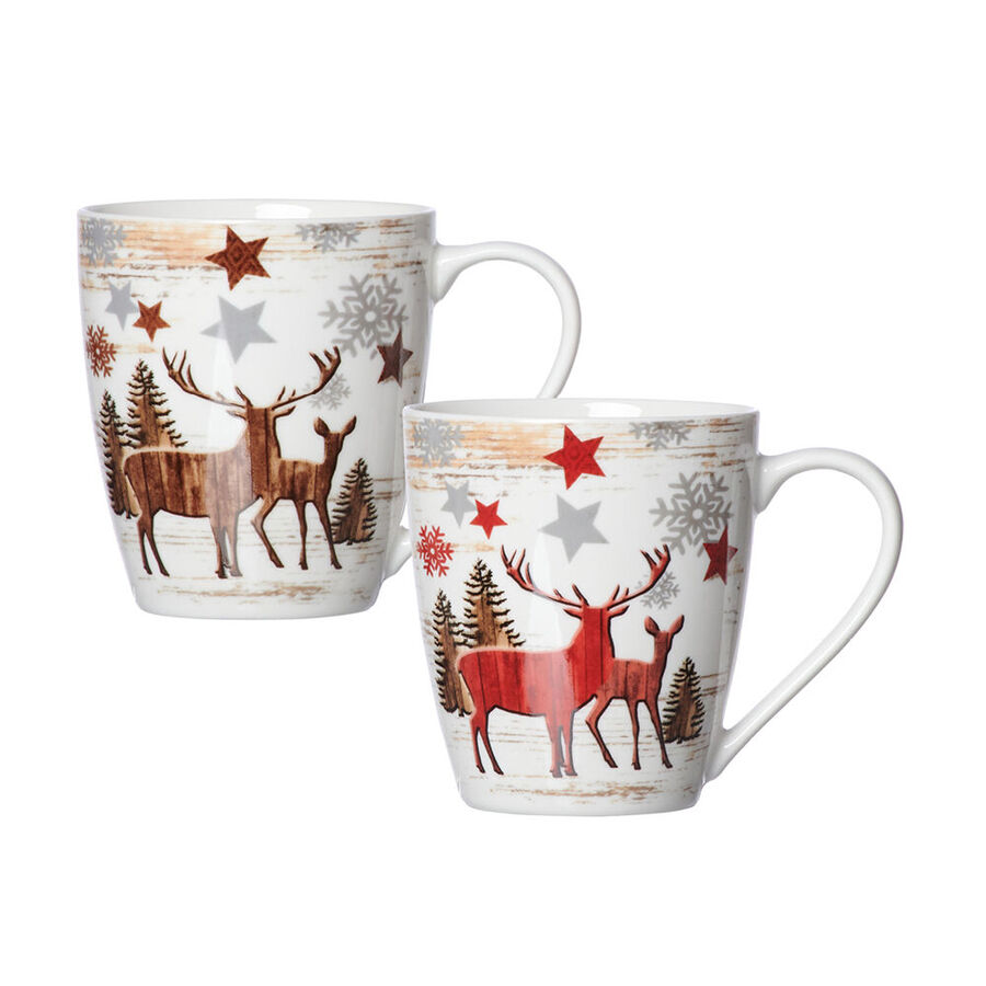 Heie Schokolade, Tee, Kaffee, Glhwein aus edlen Weihnachtsbechern genieen Bild 2