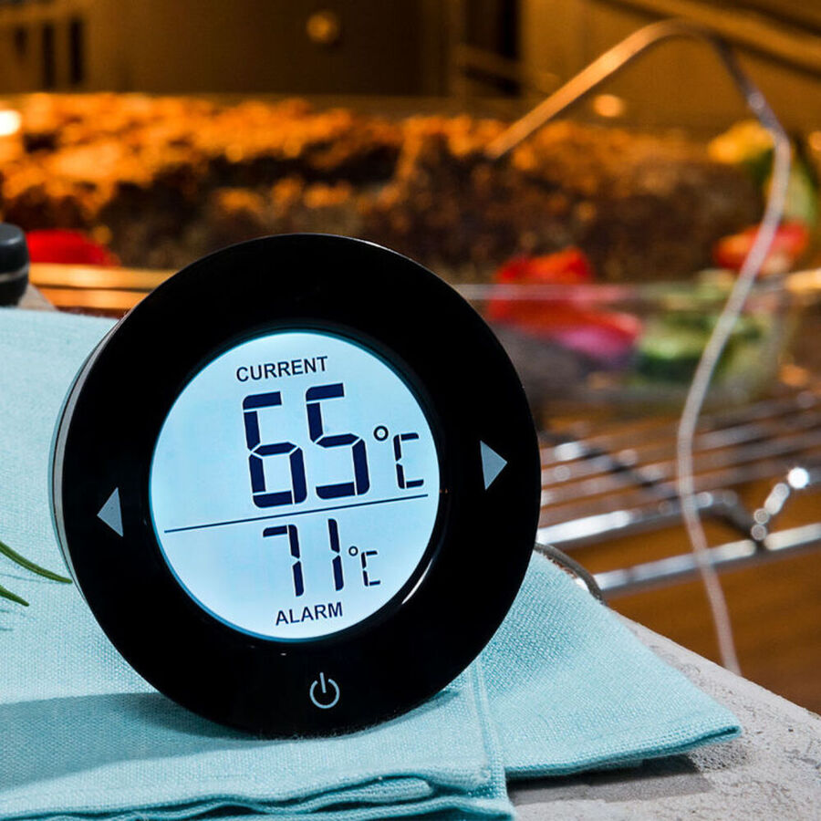 Extrem hitzebestndig: Super exaktes Grill- und Ofen-Fleischthermometer Bild 4