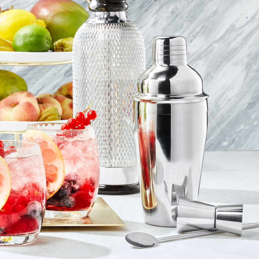 Cocktail Shaker aus Profi-Edelstahl Bild 2