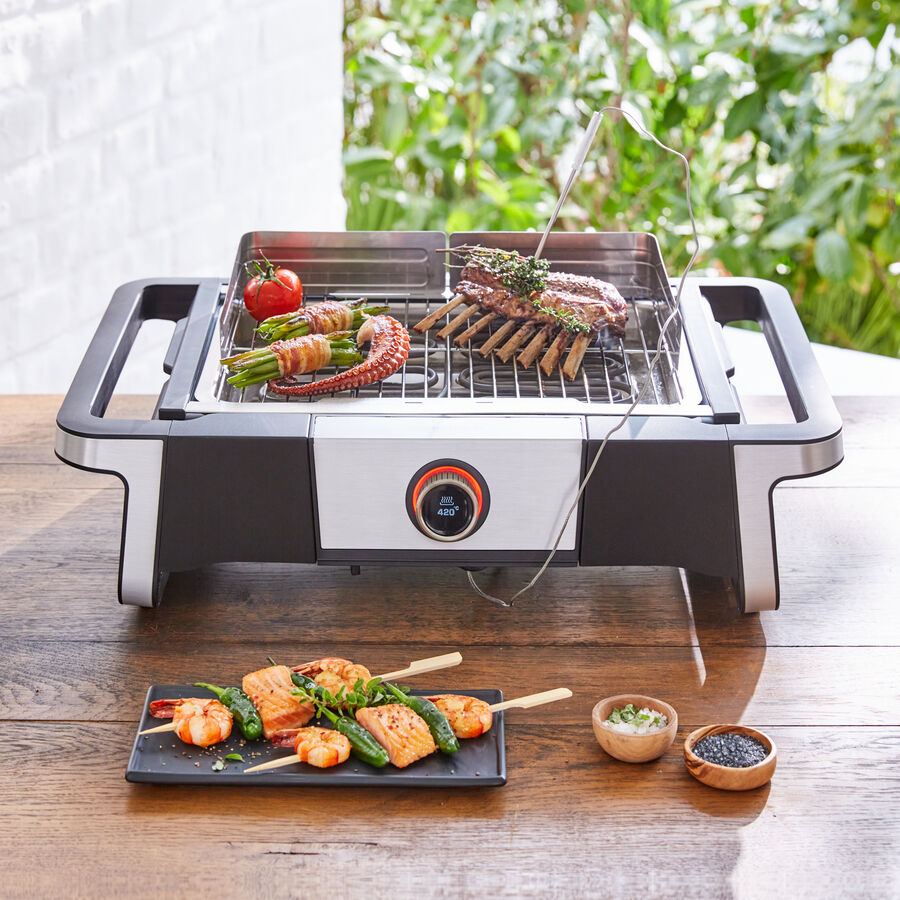 500 C Boost-Elektro-Tischgrill fr perfekte Steaks Bild 2