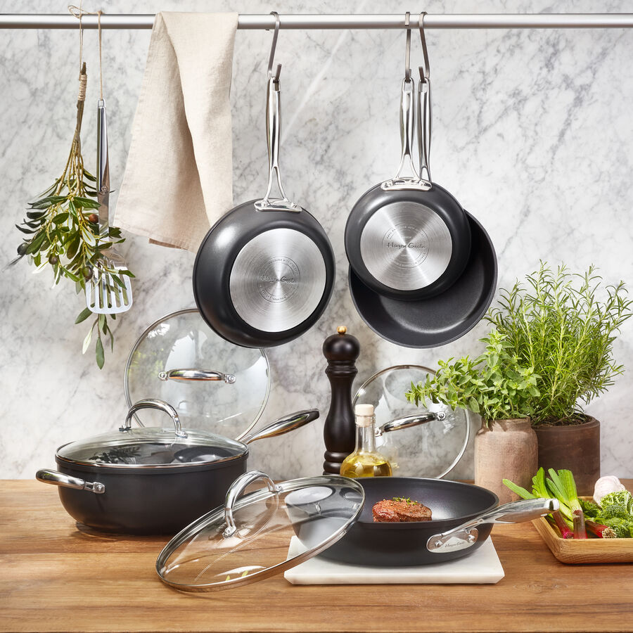 Profipfanne 24 cm mit Deckel Bild 2