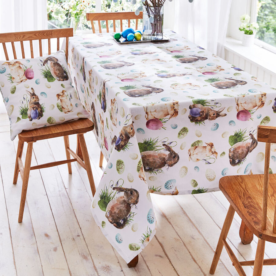 Tischdecke Hase: Farbenfroh, wirklichkeitsgetreu und uerst robust Bild 2