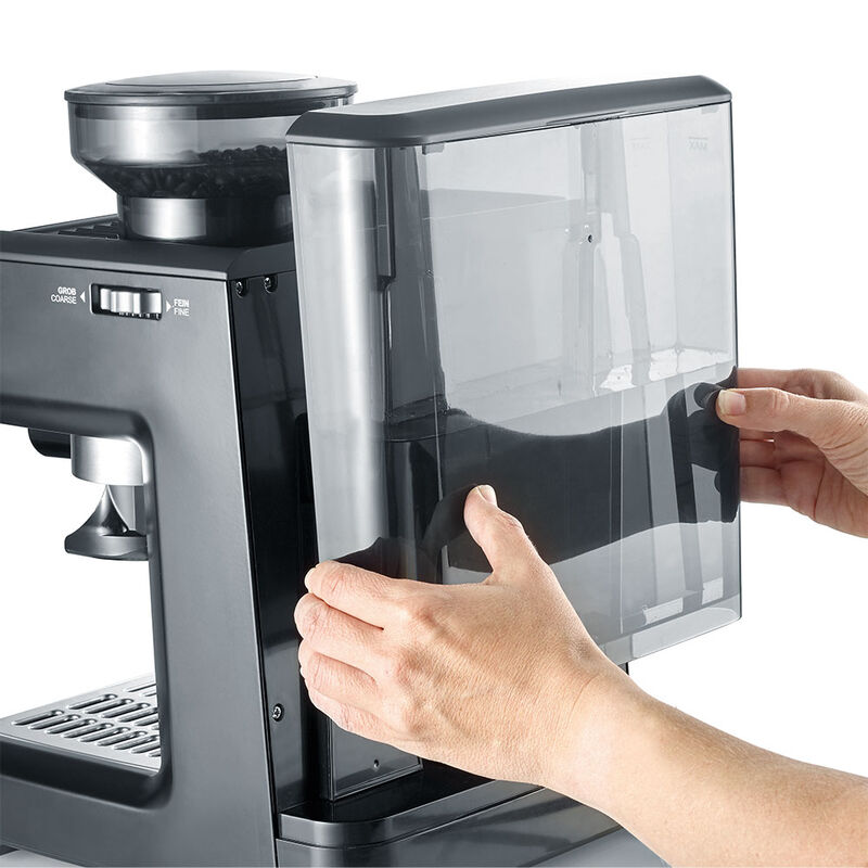 Design Siebträger-Espressomaschine mit Mahlwerk: für perfekte Kaffeekreationen Bild 4