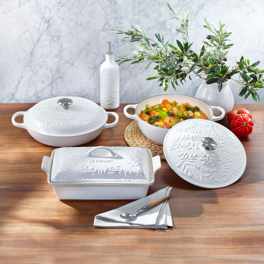 Auflaufform: Le Creuset mediterranes Servier- und Kochgeschirr, Auflaufform mit Deckel Bild 2