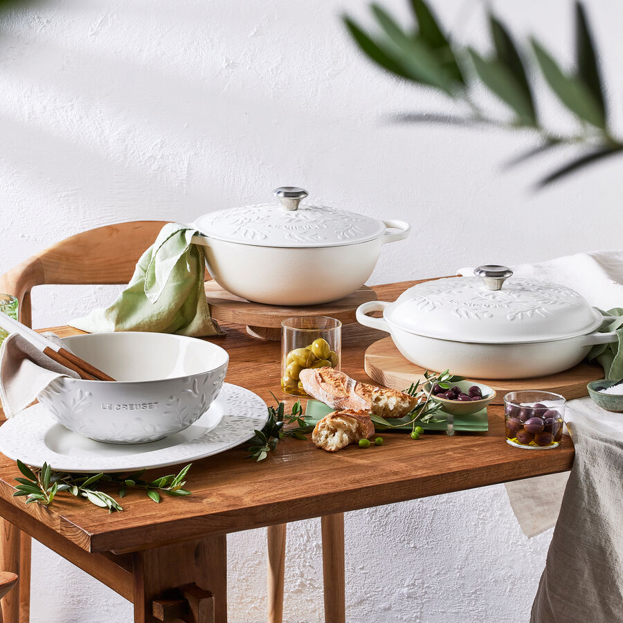 Gusskochtopf: Le Creuset mediterranes Servier- und Kochgeschirr,Gusseisen Topf, Gourmet Profitopf Bild 2