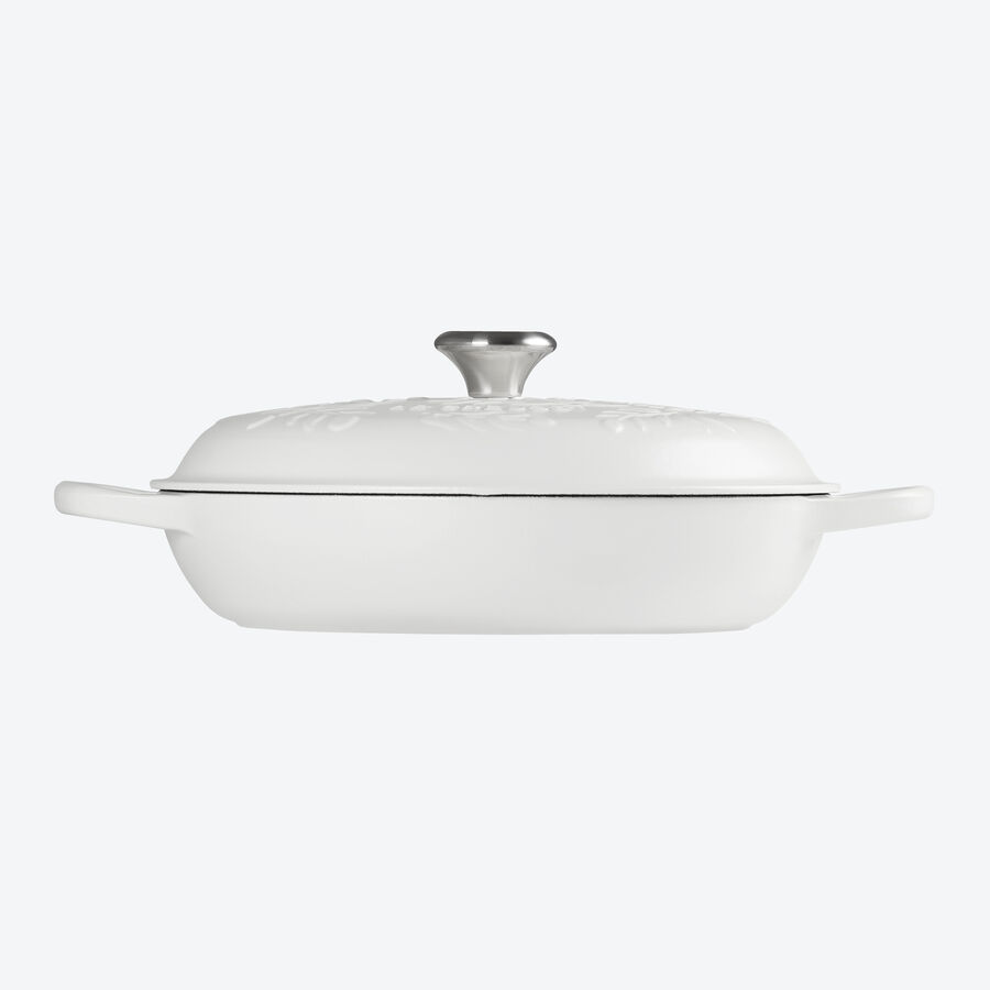 Gusskochtopf: Le Creuset mediterranes Servier- und Kochgeschirr,Gusseisen Topf, Gourmet Profitopf Bild 3