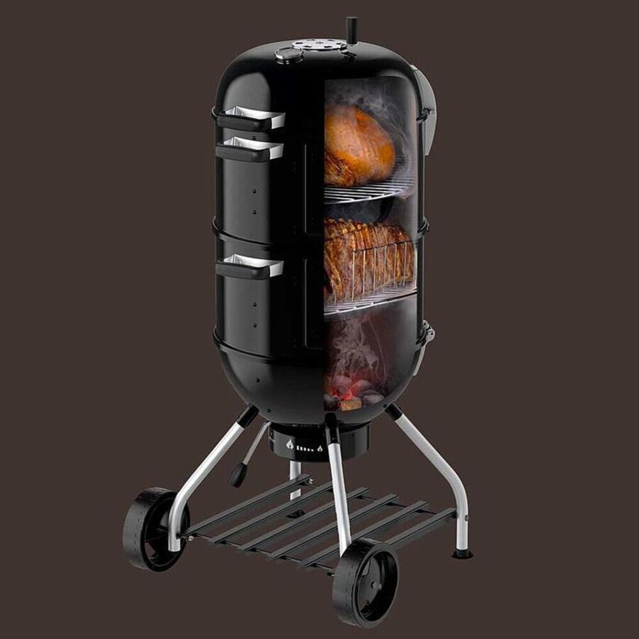 Groraum-Smoker: Ruchern und indirektes Grillen auf hchstem Niveau Bild 4