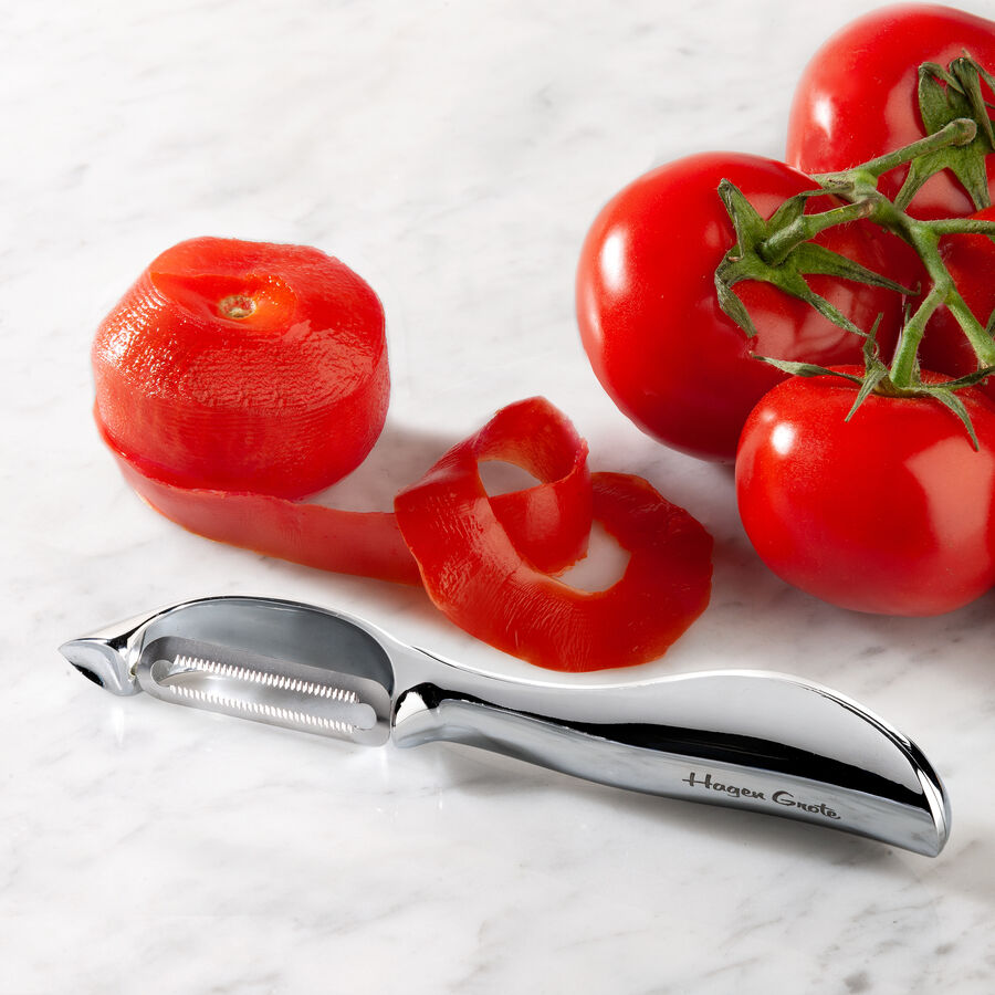 Tomaten- und Paprikaschler: Hauchdnn unverdauliche Haut entfernen Bild 2