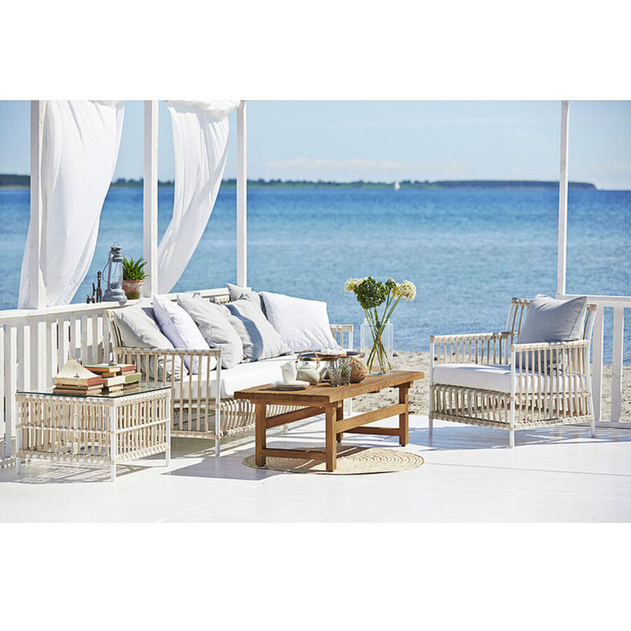Outdoor-Sofa mit leichten Mängeln - wetterfest, leicht, formschön