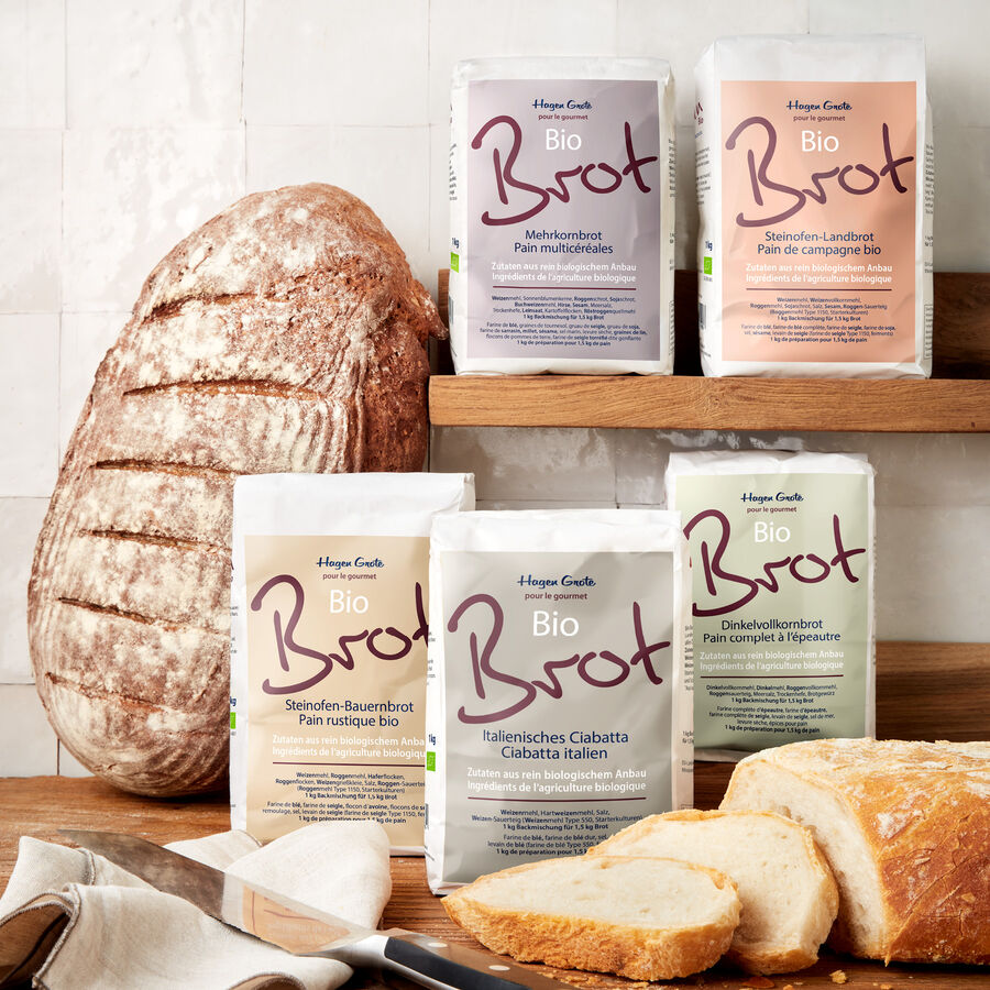 Dinkelvollkornbrot: Bio-Brotbackmischung von Hagen Grote Bild 2