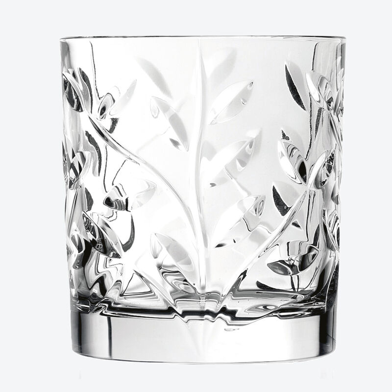  Klassische Wasser-Kristallglser mit Bltterdekor fr stilvollen Genuss Bild 3