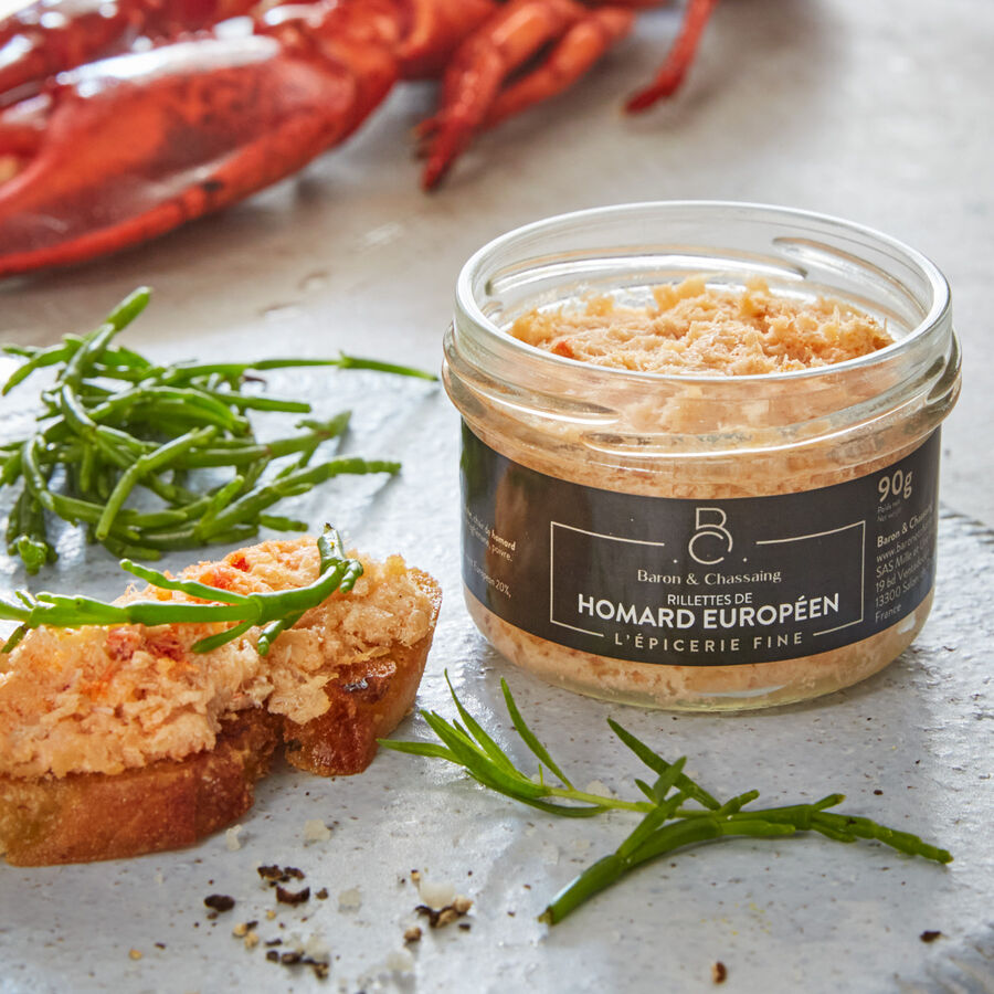 Bretonische Spezialitt: Hummer-Rillette, Franzsische Feinkost, Bretonische Art Bild 2
