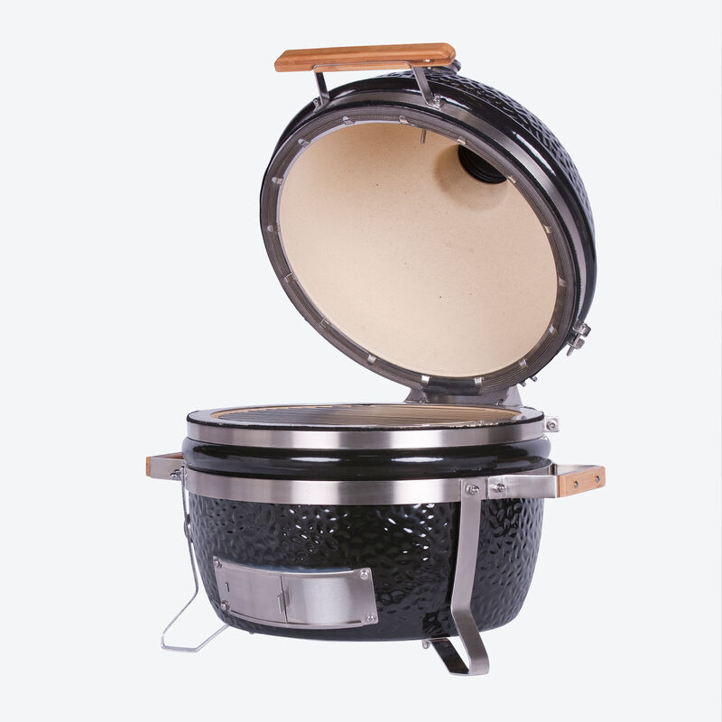 Mini-Keramik-Grill: Kompaktes Multitalent zum Grillen, Backen, Ruchern Bild 3
