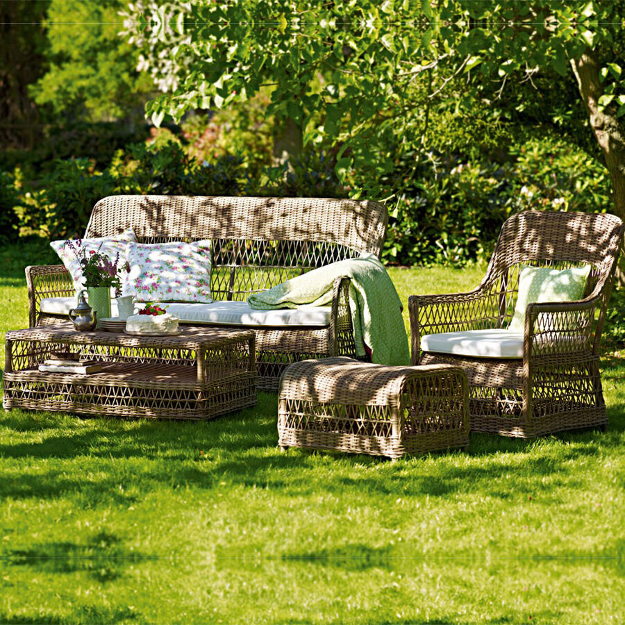 Sessel: Wetterfeste Gartenmöbel im britischen Kolonialstil - Julia