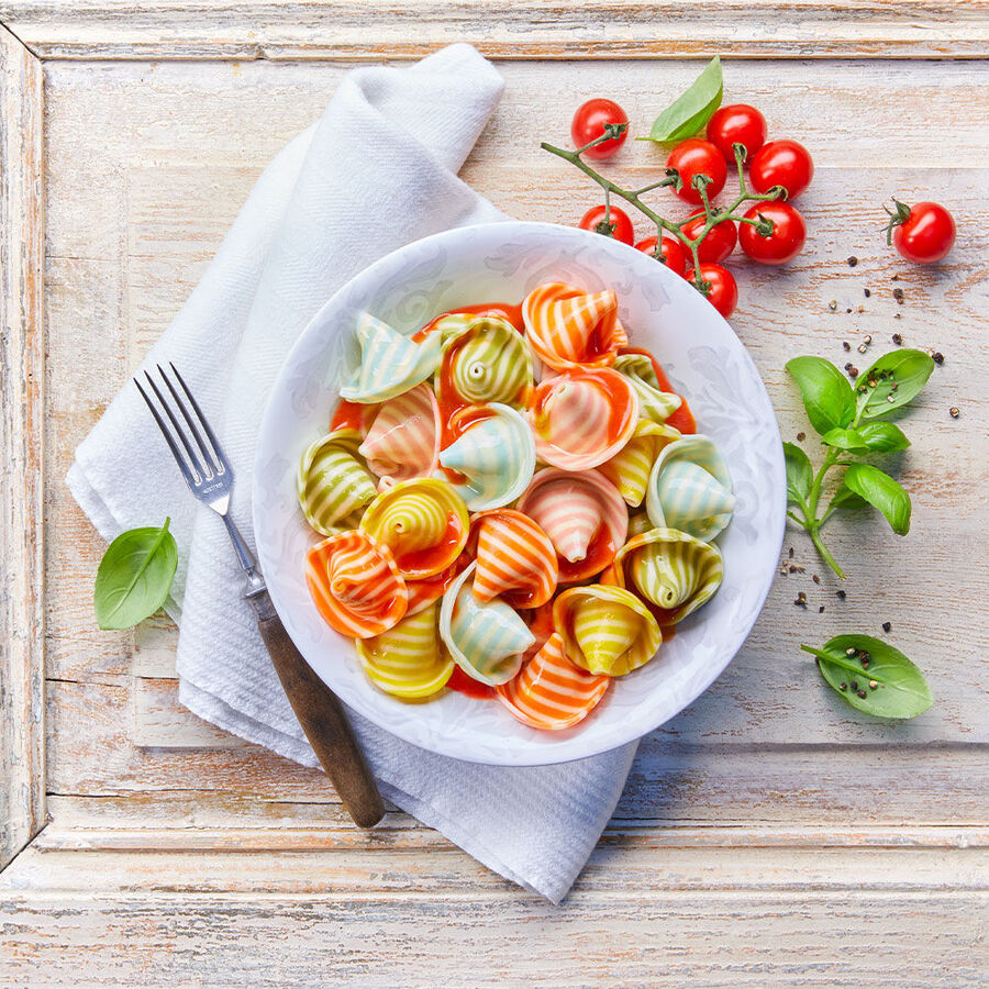 Pasta Sombrerini: Schwimmt auf Saucen, wird gefllt Bild 2