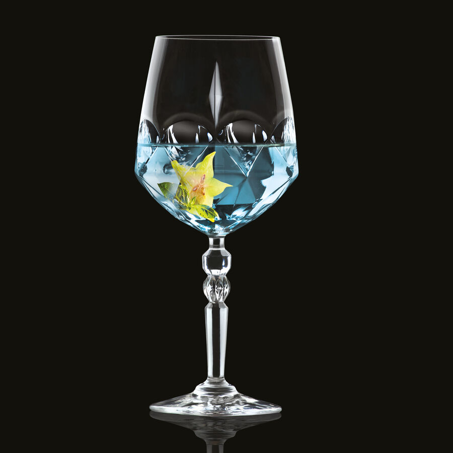 Cocktail-Kristallglser mit wirkungsvollem Tropfen-Relief-Dekor Bild 2