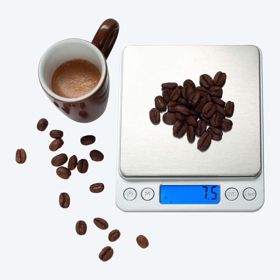 Digitale Kaffeewaage: Exakt portionieren fr perfekten Kaffeegenuss Bild 2