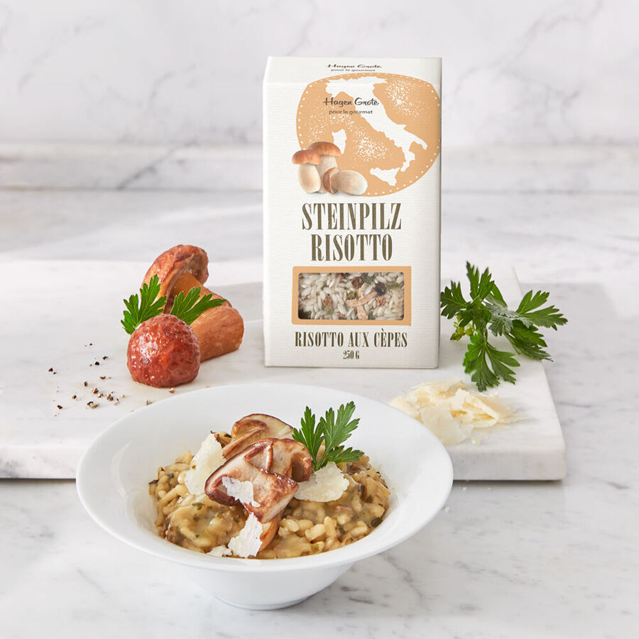 3er-Set: Risotti mit Premium Carnaroli-Reis: Zitrone, Aubergine-Steinpilz & Steinpilz Bild 4