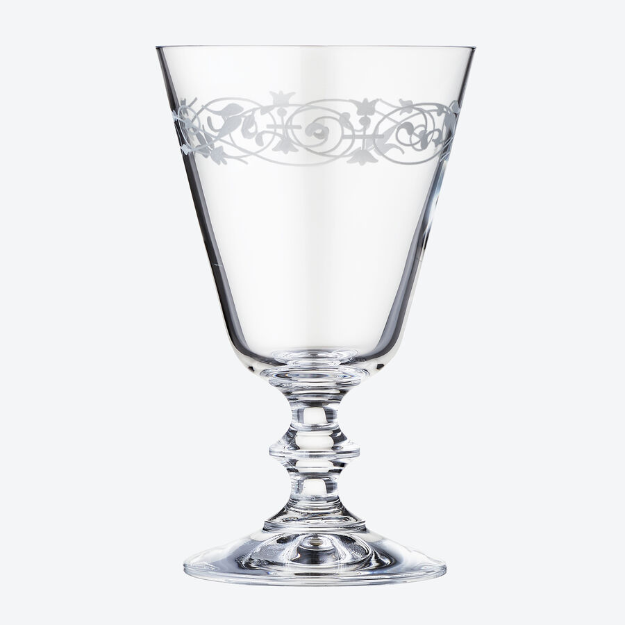 Hagen Grote Kristall-Weinglser mit elegantem Pantografie-Rankenmuster Bild 3