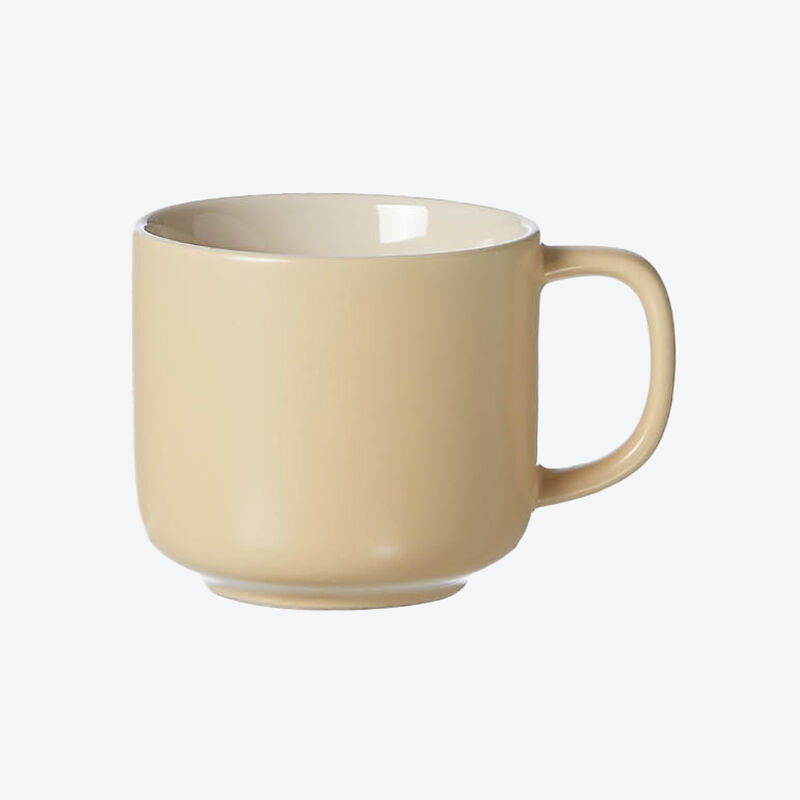 Kaffeetasse mit Untertasse in skandinavischem Design Bild 3