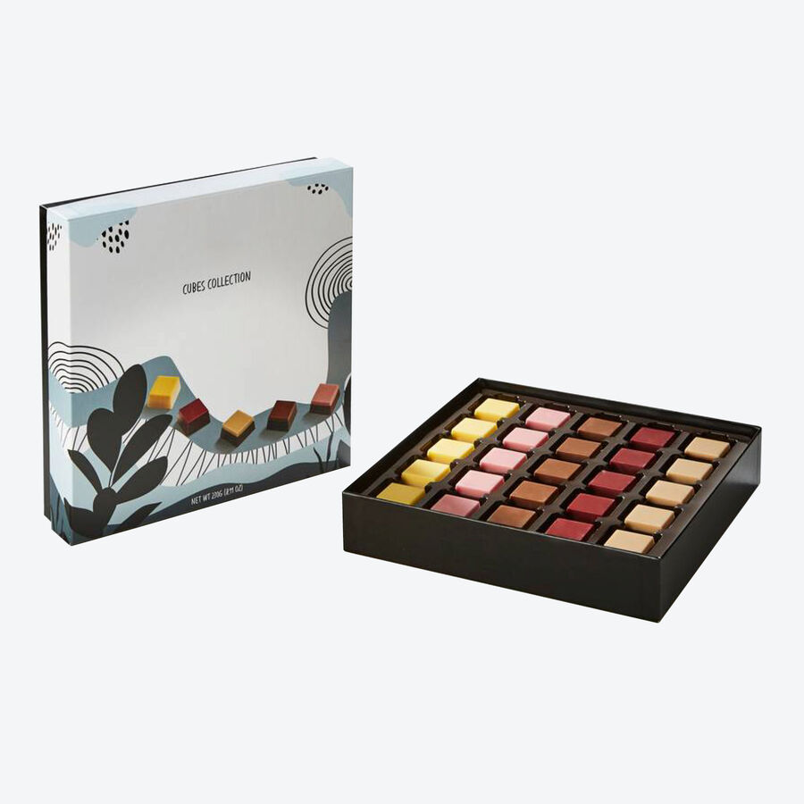 Exquisite Ganache-Pralinen aus feinster belgischer Edelschokolade ...