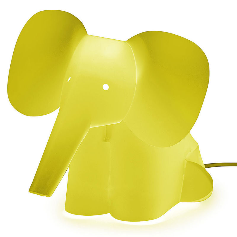 Tischleuchte Elefant: Niedliche Tischleuchte wechselt ihre Farbe auf Handklatsch Bild 3