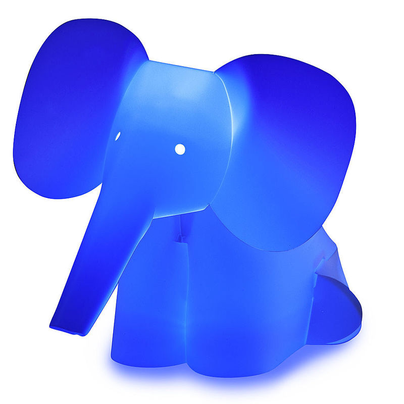 Tischleuchte Elefant: Niedliche Tischleuchte wechselt ihre Farbe auf Handklatsch Bild 4