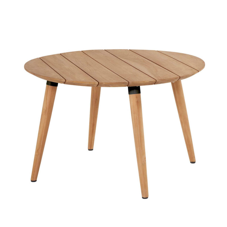 Hochwertiger Teakholz Tisch Rund Fur Langlebigen Outdoor Gebrauch