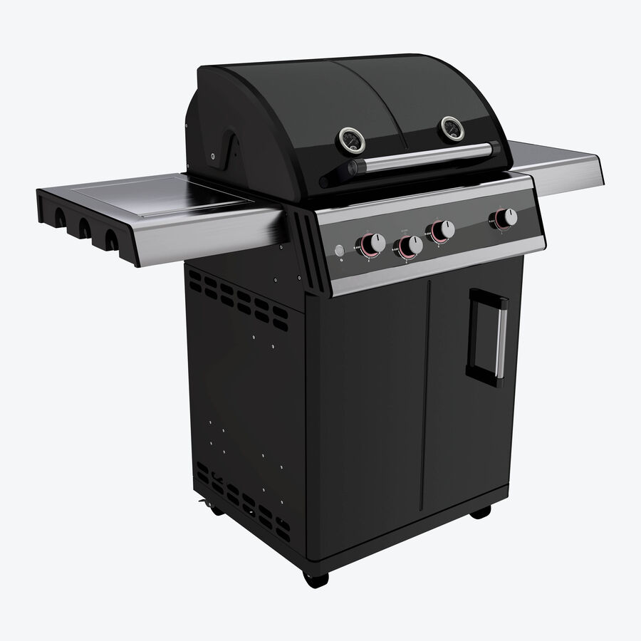 Patentierter BBQ Gasgrill: Outdoor-Profikche im XL-Format Bild 4