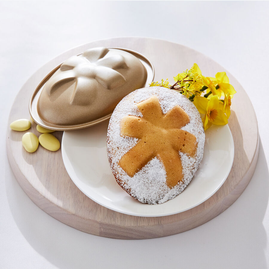 Osterei selbst backen in auslaufsicherer, nicht haftender Karbonstahl-Form Bild 2