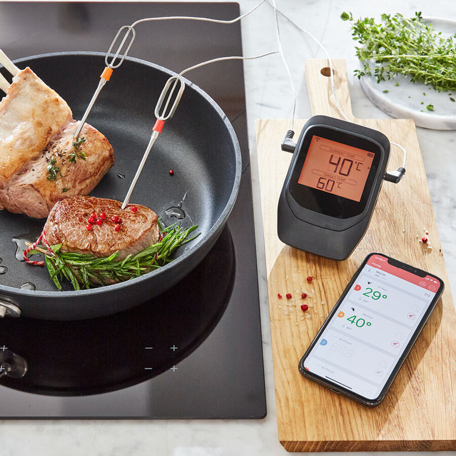 Thermometer mit App: Garzustand von 6 Speisen gleichzeitig kontrollieren Bild 5