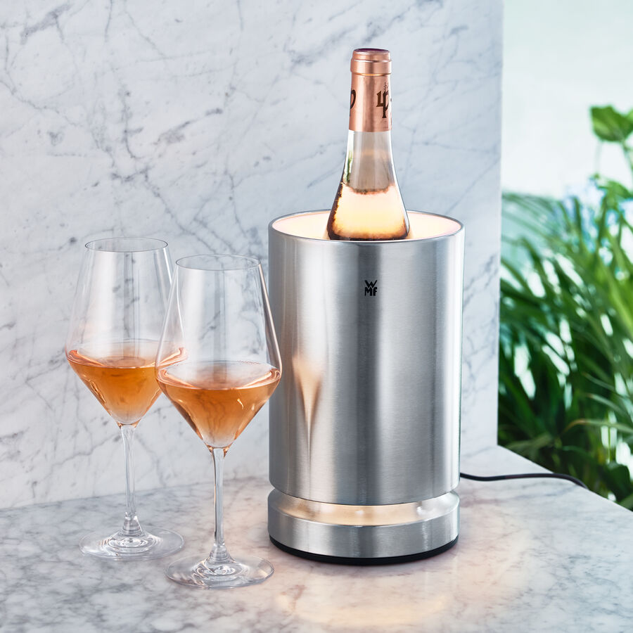 WMF Ambient Flaschenkühler elektrisch, ideal als Sekt oder Weinkühler