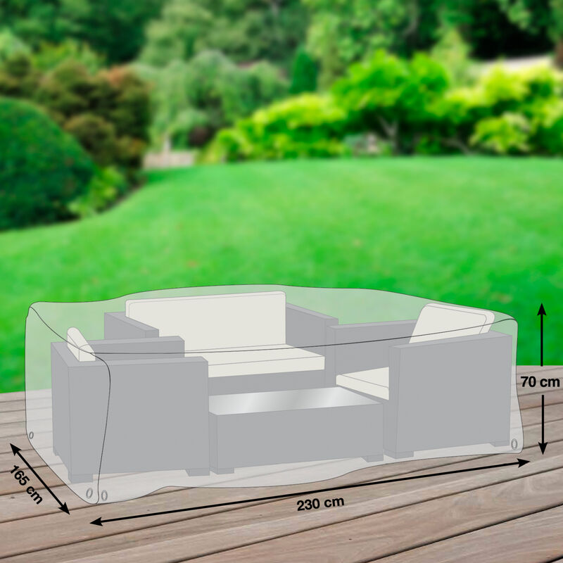 Premium-Schutzhllen fr Outdoor-Loungegruppe aus flexibler Ripstop-Kunstfaser Bild 2