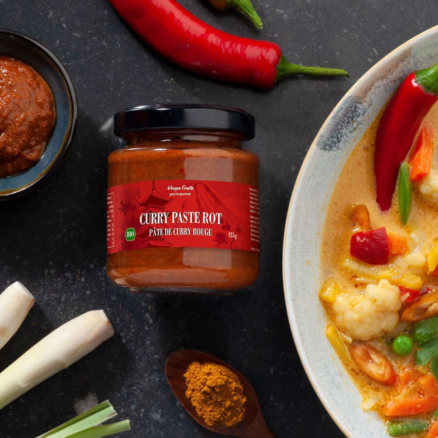 Thailändische BIO Currypaste: Schnell rote Currys zaubern - Hagen Grote ...