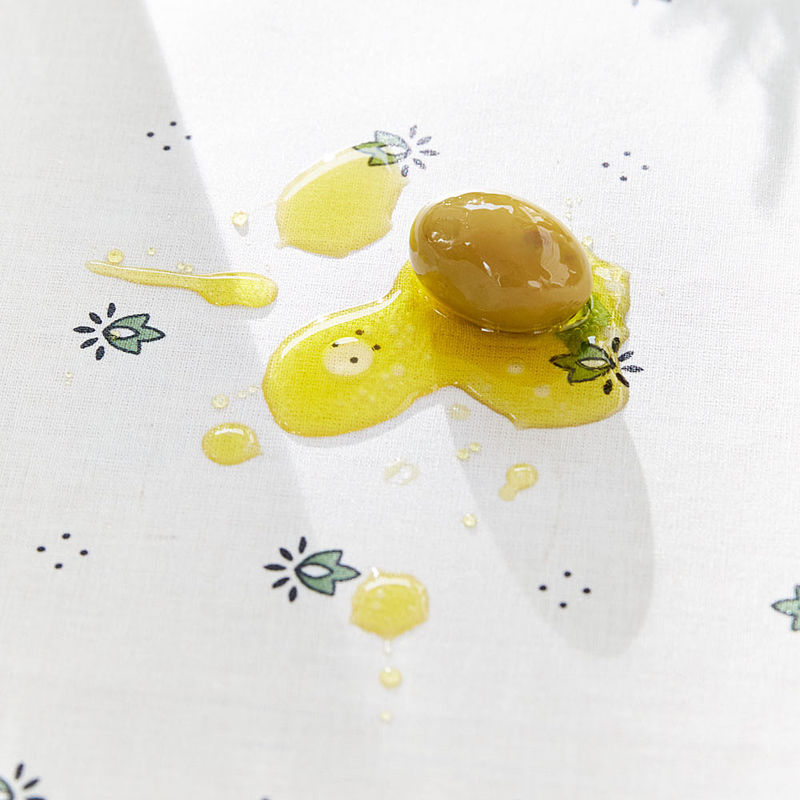 Mediterrane Oliven-Tischdecke mit Fleckschutz Bild 3