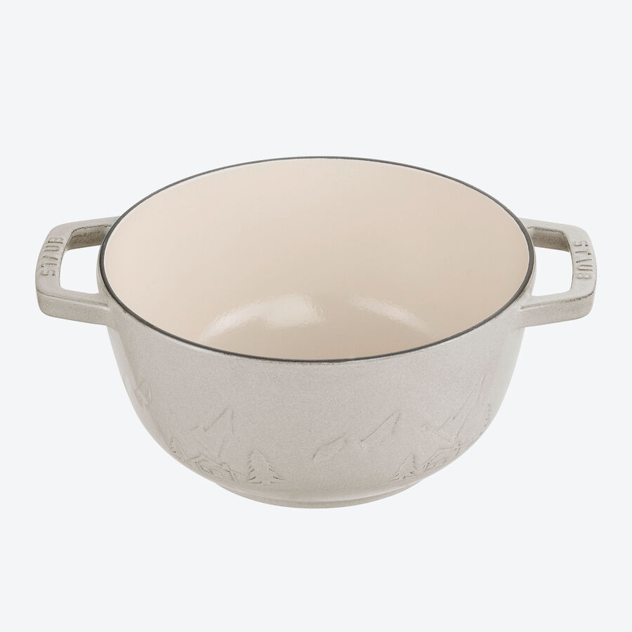Multifunktionales Guss-Fondue Set: Fr Schokoladen-, Kse- oder klassisches Fondue Bild 3