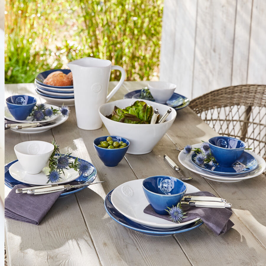 Salatschssel: Nordic Style Fayence-Geschirr bezaubert mit klarer Farbigkeit Bild 4