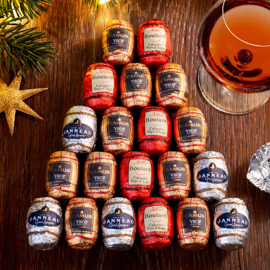 Likrpralinen: Edle Schokoladen-Spezialitten mit flssigem Kern, Pralines, Schokolade, mit Alkohol Bild 2