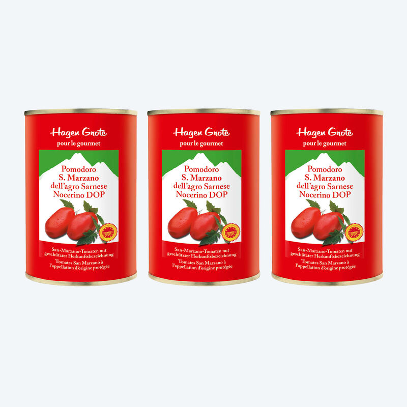 3 Dosen San Marzano Tomaten: Fast ausgestorbene Tomatenrarität