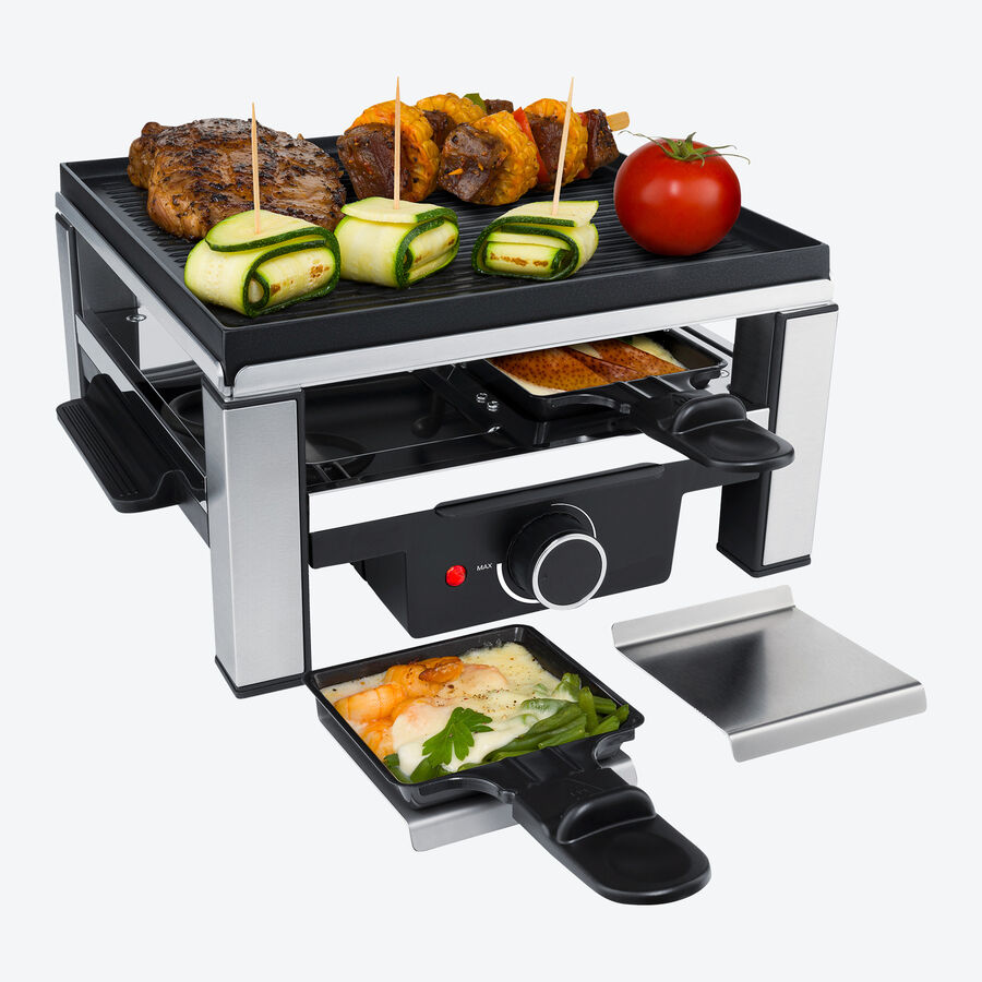 4-Personen-Raclette mit Gussgrill Bild 3