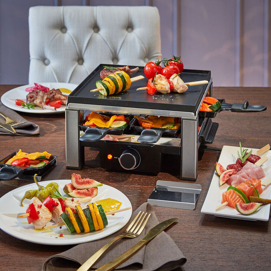 4-Personen-Raclette mit Gussgrill Bild 4