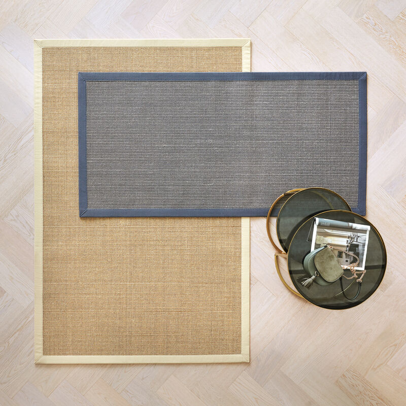 Unifarbener Teppich aus robusten Sisalfasern Bild 2