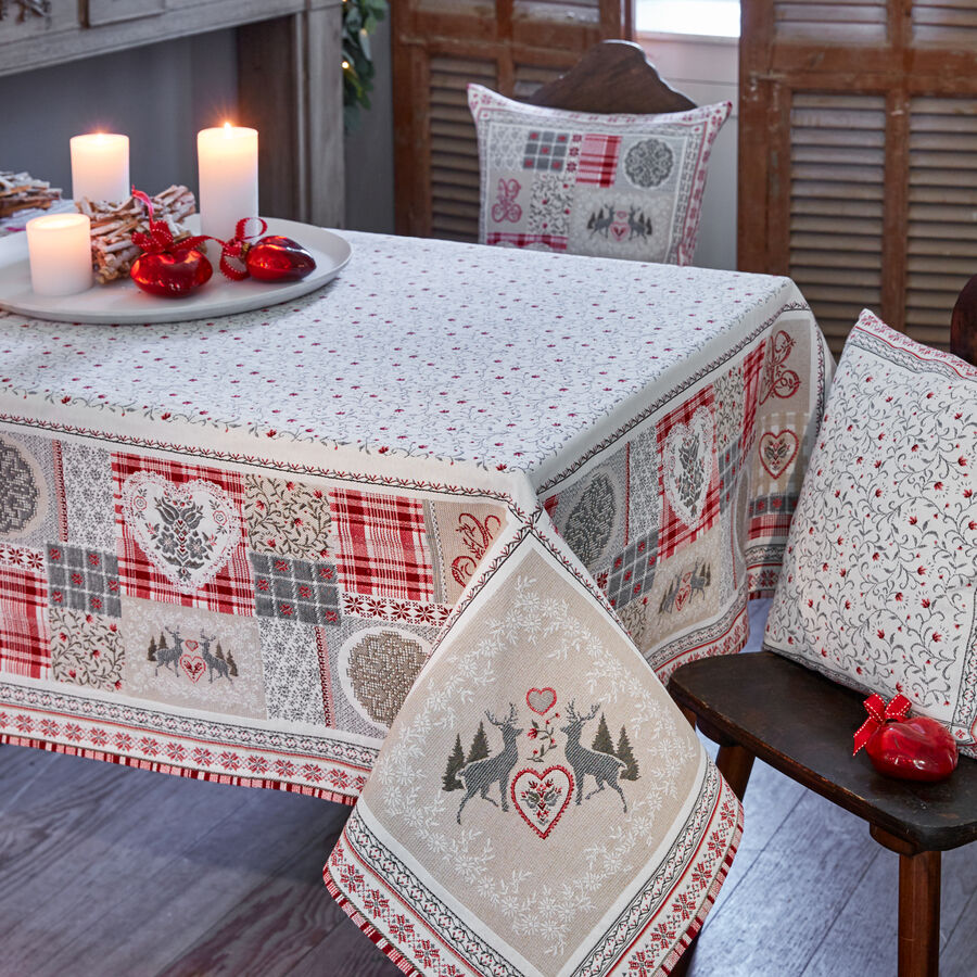 Stilvolle Tischdecke Im Alpinen Landhausstil Julia Grote Shop